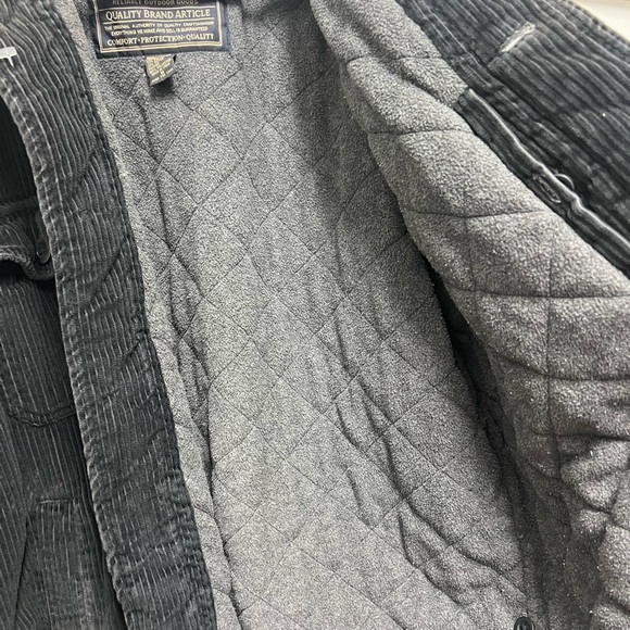 Vintage Abercrombie and FItch Black Corduroy Jacket - Picture 4 of 5